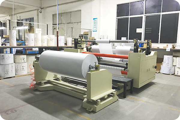 Industrial paper roll processing equipment