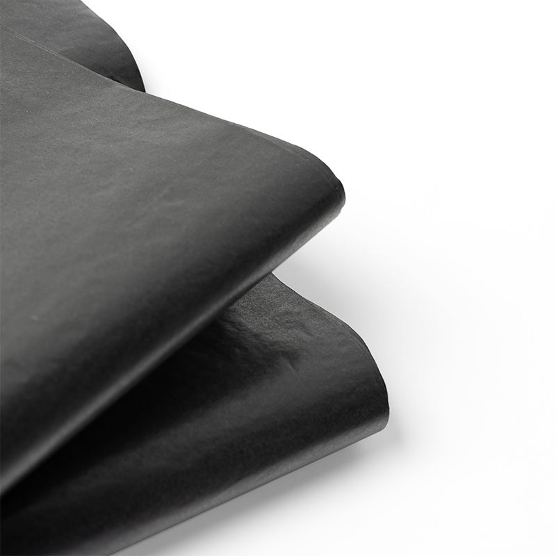 Black Waxed Tissue Paper