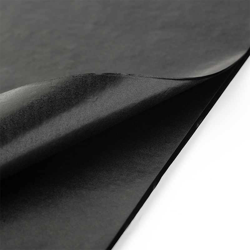 Black Waxed Tissue Paper