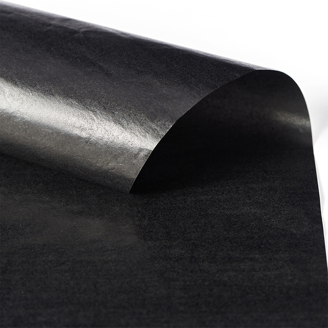 Black Waxed Tissue Paper