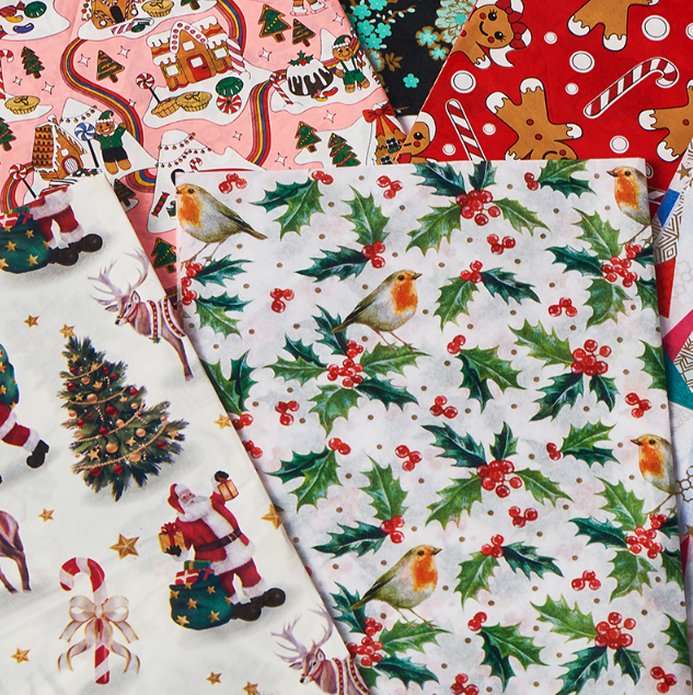 Custom Full-Color Gift Wrapping Tissue