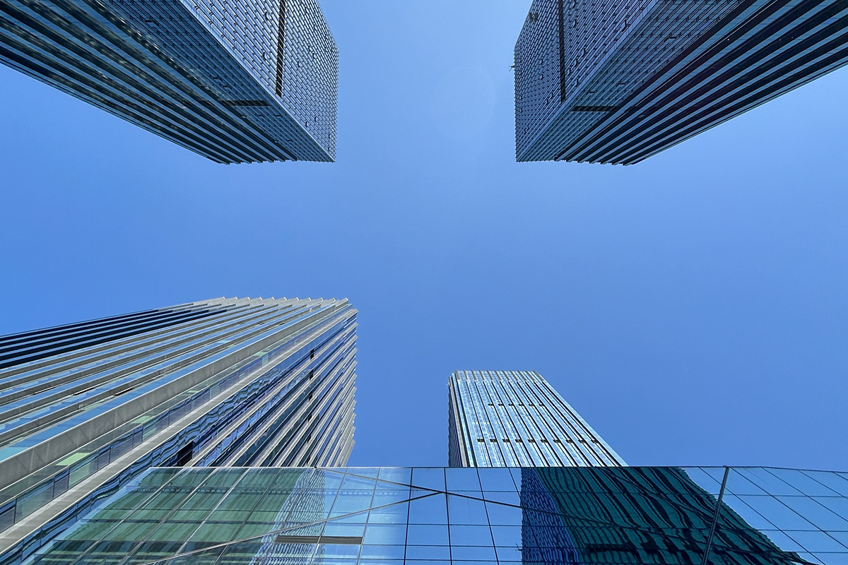 Modern office buildings Tarlson Paper headquarters