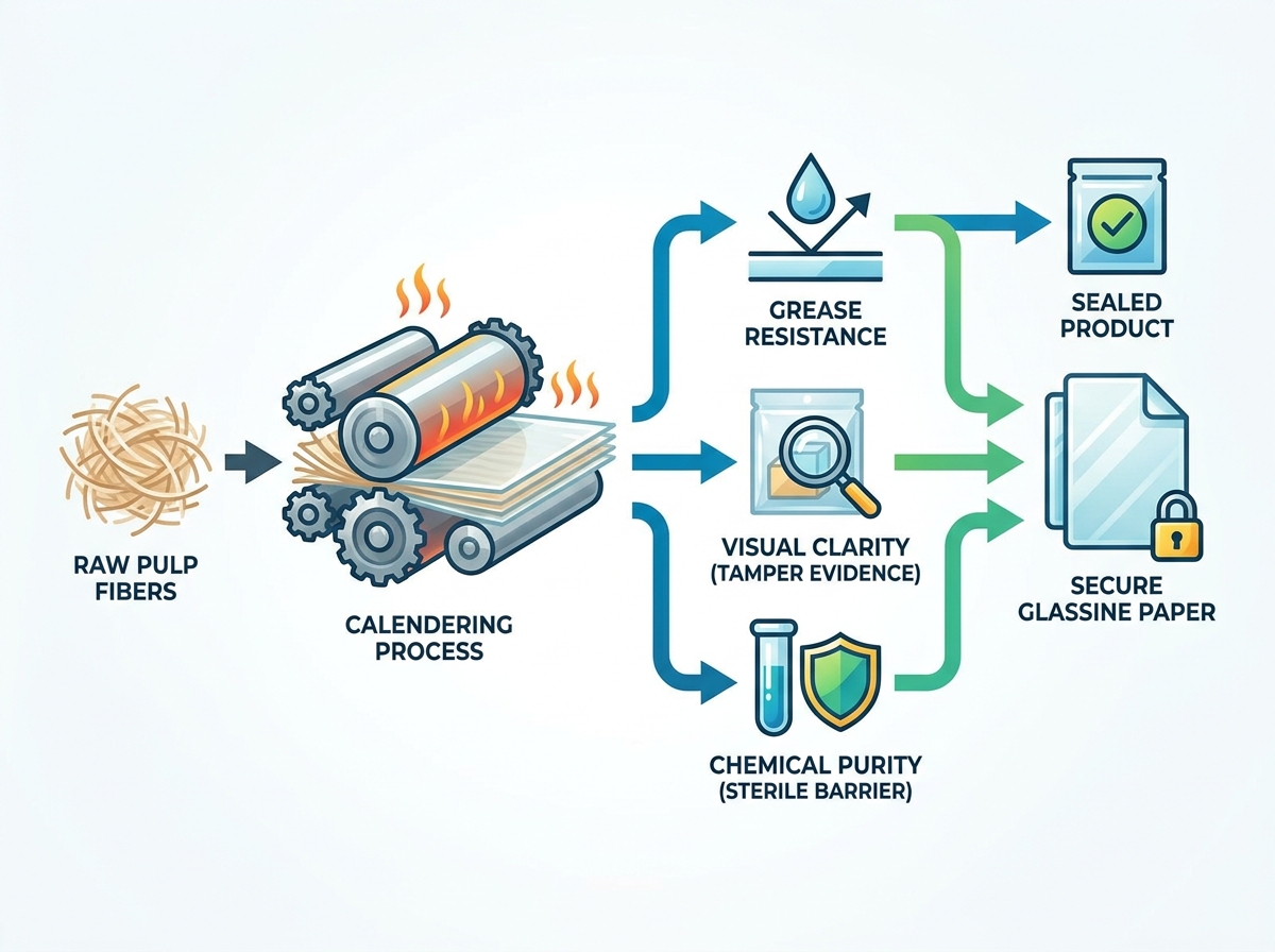 glassine paper security features